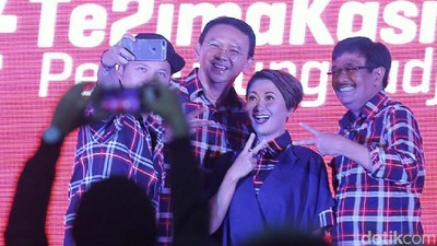 Ahok-Djarot Hadiri Acara Te2imaKasihPendukungBadja