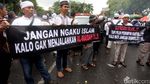 Massa Aksi 112 Membeludak Hingga ke Jalan