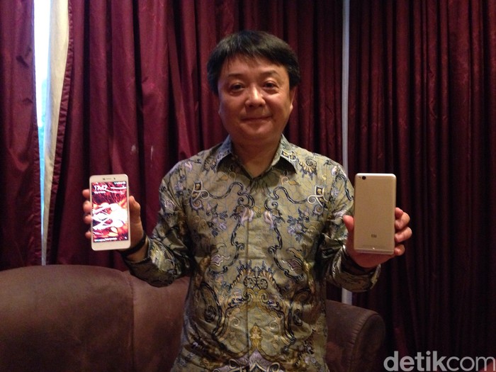 Senior Vice President Xiaomi, Xiang Wang (detikINET/Agus Tri Haryanto) Senior Vice President Xiaomi, Xiang Wang (detikINET/Agus Tri Haryanto)