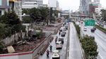 Proyek LRT Sampai di Jalan MT Haryono