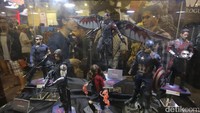 Berbagai action fugure yang ada di The Jakarta 13 Toys & Comics Fair 2017