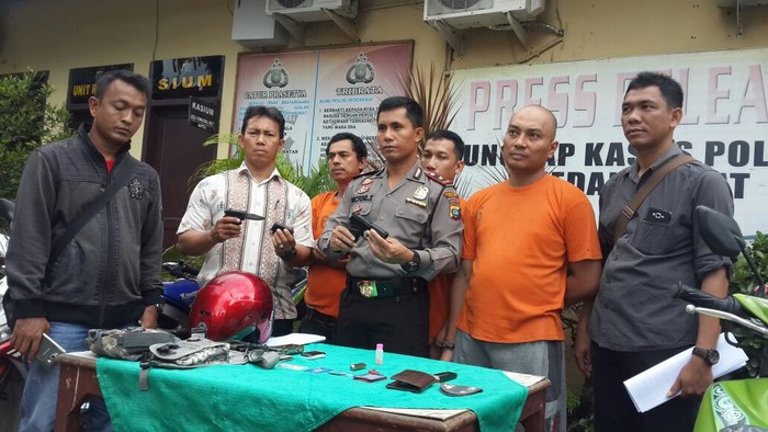 Polisi Tangkap Pecatan Marinir yang Jadi Begal di Medan