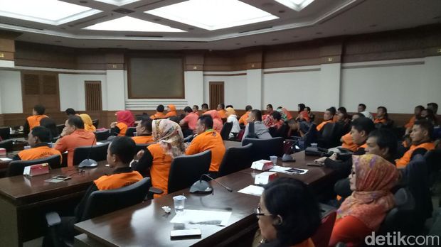 Wagub Djarot di Kantor Walikota Jakbar / 