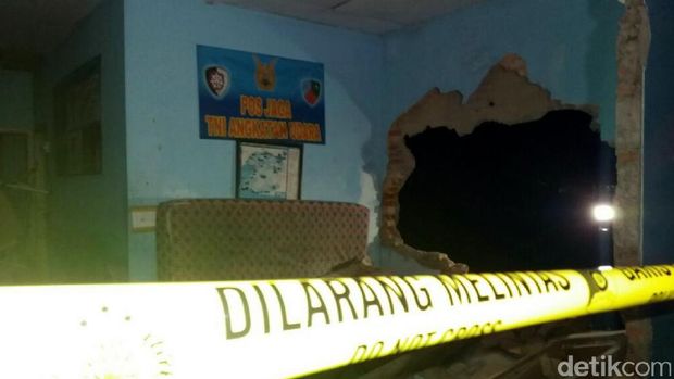 Begini Penampakan Pos TNI AU yang Dirusak Warga di Ujung Genteng