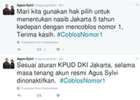 Ini Postingan Terakhir Cagub Cawagub DKI Tutup Kampanye di Medsos