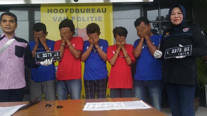 Komplotan Begal ini Digulung Polisi Gara-gara Terkena Tilang