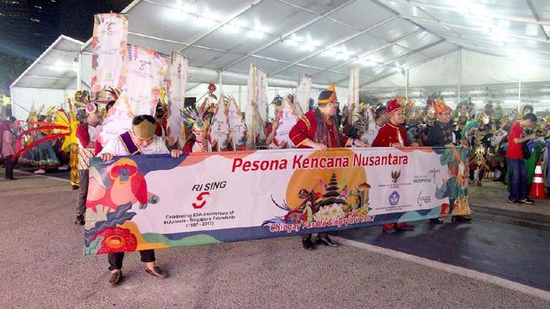 Indonesia Tampil Memukau di Chingay Parade Singapura
