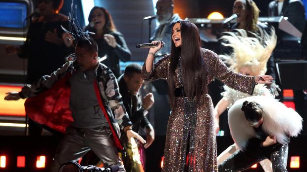 Demi Lovato dalam konsernya beberapa waktu lalu