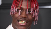 Lil Yachty memiliki gaya rambut yang unik, serta gigi yang berwarna pastel. Frazer Harrison/Getty Images