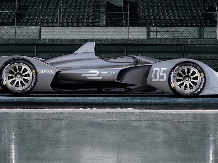 Inikah Tampang Masa Depan Mobil Balap Listrik Formula E?