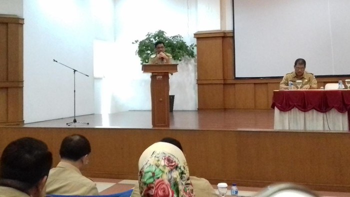 Djarot Sampaikan Terima Kasih ke PNS Jakarta Tidak Banjir