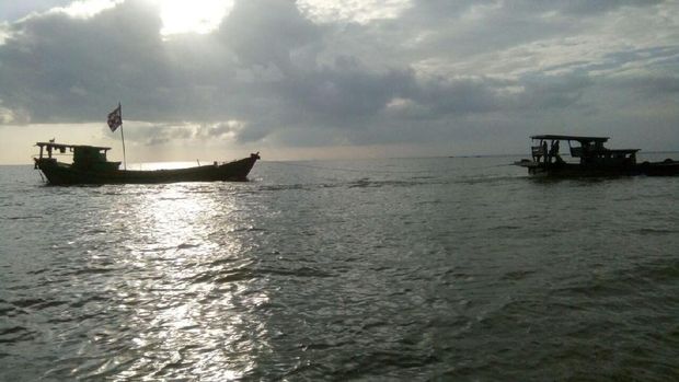 TNI AL Selamatkan Kapal Sawit yang Hampir Tenggelam di Sumut