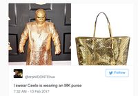 Kostum Emas CeeLo Green di #GRAMMYs Jadi Sasaran Iseng Netizen