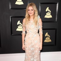 Kelsea Ballerini, GRAMMY Awards at STAPLES Center on February 12, 2017 in Los Angeles, California.  (Photo by Frazer Harrison/Getty Images)