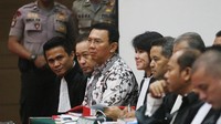 Menurut pengacara Basuki alias Ahok yang lain, Ronny Talapessy, keempat saksi yang akan dihadirkan oleh JPU tersebut adalah Prof Dr Muhammad Amin Suma, yang merupakan ahli agama Islam; ahli hukum pidana Dr Mudzakkir dan Dr H Abdul Chair Ramadhan; serta ahli bahasa Indonesia, Prof Mahyuni. Pool/Ramdani.