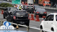 Contraflow ini berlangsung selama tiga jam. Terhitung mulai pukul 06.00 WIB sampai pukul 09.00 WIB.