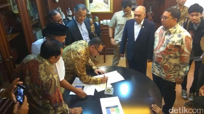 13 Anggota DPR Fraksi Gerindra Usul Pansus Angket Ahok-Gate