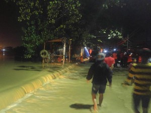 Luapan Sungai BKT Semarang Genangi Rumah Warga di 4 Kelurahan