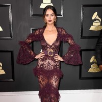 Nicole Trunfio, GRAMMY Awards at STAPLES Center on February 12, 2017 in Los Angeles, California.  (Photo by Frazer Harrison/Getty Images)