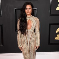 Demi Lovato, GRAMMY Awards at STAPLES Center on February 12, 2017 in Los Angeles, California.  (Photo by Frazer Harrison/Getty Images)