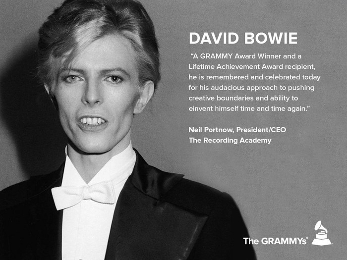 Neil Portnow Beri Penghormatan Pada David Bowie