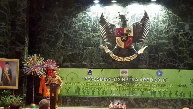 RPTRA dibangun dari dana APBD dan CSR.