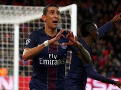 Di posisi ketiga ada Angel Di Maria yang dijual MU ke PSG tahun 2015. Harganya 63 juta Euro (Dean Mouhtaropoulos/Getty Images)
