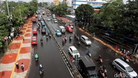 Kawasan Pasar Rebo terlihat rapi, Selasa (14/2/2017).
