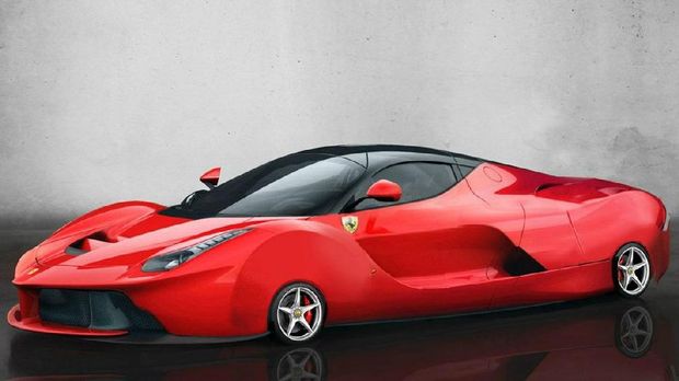 Ferrari-nya jadi enggak banget ya?