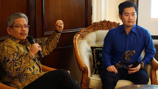 Pertemuan Duta Besar RI London, Dr. Rizal Sukma, dengan Young Indonesian Professionals' Association di Wisma Nusantara London