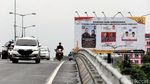 Reklame Dukung Pilkada DKI, Nampang di Beberapa Jalan