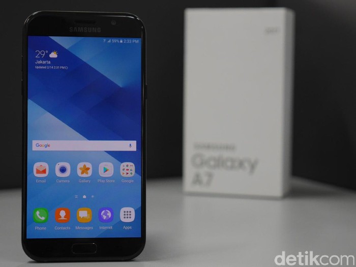 Unboxing Samsung Galaxy A7 2017