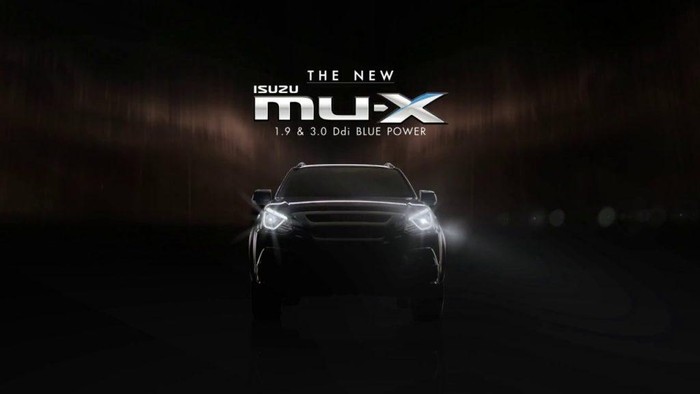 Isuzu Tebar Teaser MU-X Facelift