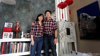 Veronica Tan dan putra sulungnya Nicholas Sean Purnama.