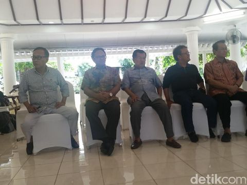  Wapres Jusuf Kalla (JK) di kediaman dinas Jl Diponegoro, Jakpus, Rabu (15/2/2017)