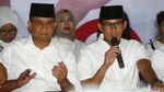 Prabowo, Anies dan Sandi Tanggapi Quick Count
