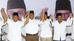 Prabowo, Anies dan Sandi Tanggapi Quick Count