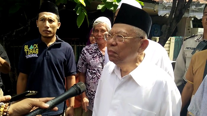 Maruf Amin: Aksi 212 Politis, Saya Larang Umat Islam Ikut Itu