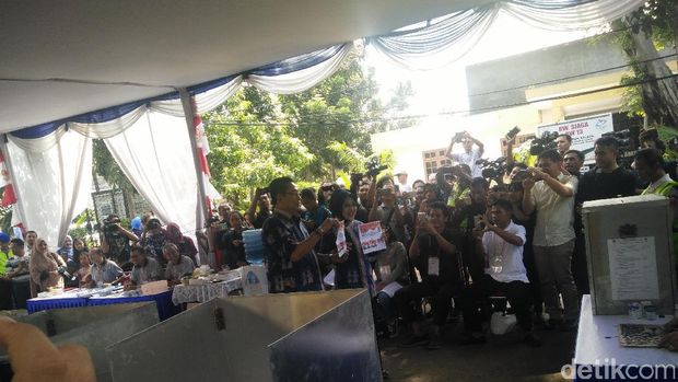 Usai nyoblos, Sylviana Tak Punya Pikiran Kalah