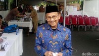 Habibie terdaftar sebagai pemilih tetap di tempat pemungutan suara (TPS) 05 RW 04 Patra Kuningan, Kuningan Timur, Setiabudi Jakarta Selatan, nomor DPT 254. Ardan Adhi Chandra/detikcom.