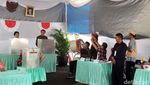 Presiden Jokowi Nyoblos di TPS 4 Gambir