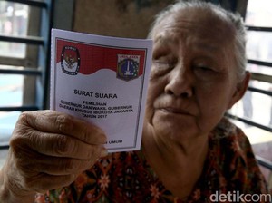 Real Count KPU: 100% Pemilih Disabilitas Mencoblos di Pilgub DKI
