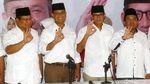 Prabowo, Anies dan Sandi Tanggapi Quick Count