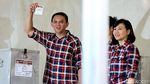 Ahok Boyong Istri dan Anak untuk Nyoblos