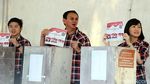 Ahok Boyong Istri dan Anak untuk Nyoblos