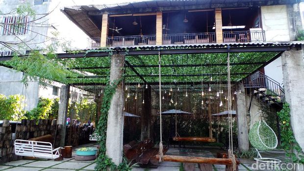 Karambia Cafe di Pekanbaru (Wahyu/detikTravel)