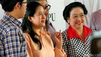 Megawati mencoblos di TPS 027 Kebagusan, Jakarta Selatan. Haris Fadhil/detikcom.