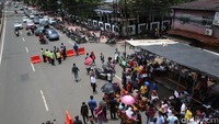 Warga terus berdatangan untuk memilih gubernur DKI.