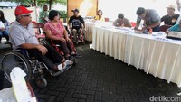 Warga binaan yang diikutsertakan dalam pemilihan itu terdiri dari penyandang disabilitas ganda, disabilitas tubuh, disabilitas netra, hingga lanjut usia.