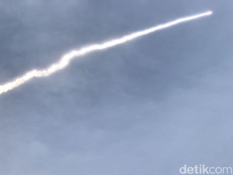 Begini Proses Satelit Telkom 3S Terbang Menuju Orbit